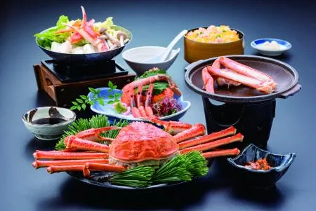 Day Trip: A Full Course Featuring 2 Whole Snow Crabs Including 1 Premium Snow Crab, Japan's Largest Tottori Sand Dunes, and Yumura Onsen Town